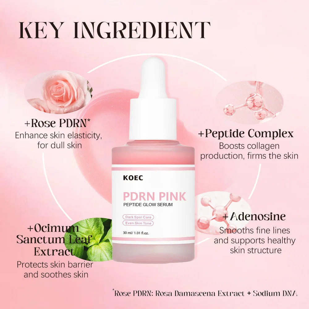 Sérum Rose PDRN – Soin Anti-Âge & Éclat, 30ml