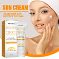 Crème Solaire SPF 90 — Protection UV, Hydratant & Éclaircissant Visage & Corps